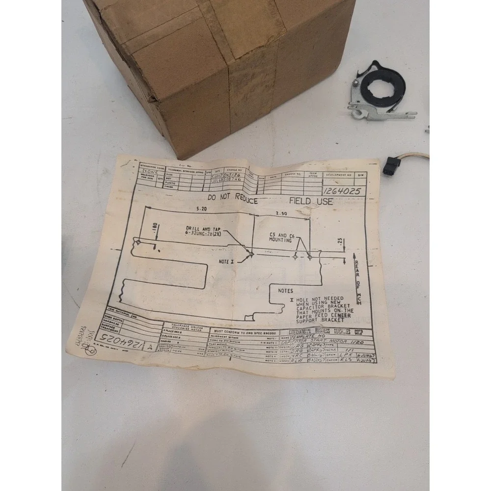 Robbins Myers Motor 1832974072 1/20 HP IBM P/N 1203777 115v 1625 Rpm In Box